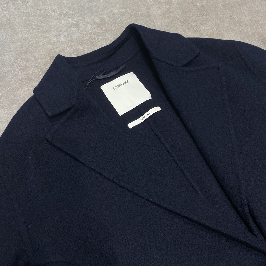 深蓝色羊绒（10%绒）大衣-男装定制 | 拉雅网，拉雅私定，拉雅私人定制，在线定制领导品牌